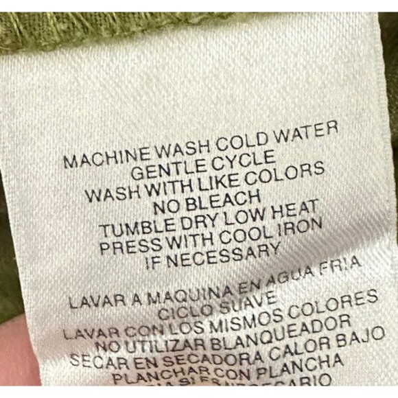 JONES NEW YORK Green Cotton Blend Stretch Button Front jacket blazer Size 6 EUC - Picture 6 of 7